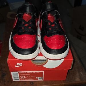 Like New Nike Kids Sneakers - Black and Red